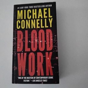 "BLOOD WORK"  CRIME FICTION